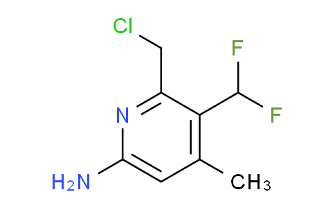 6-Amino-2-(chloromethyl)-3-(difluoromethyl)-4-methylpyridine