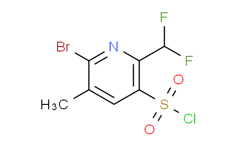 AM46454 | 1806996-17-7 | 2-Bromo-6-(difluoromethyl)-3-methylpyridine-5-sulfonyl chloride