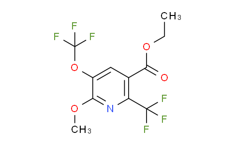 AM46474 | 1805102-33-3 | Ethyl 2-methoxy-3-(trifluoromethoxy)-6-(trifluoromethyl)pyridine-5-carboxylate