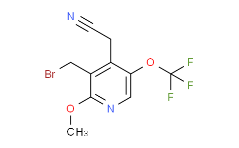 AM46477 | 1806756-50-2 | 3-(Bromomethyl)-2-methoxy-5-(trifluoromethoxy)pyridine-4-acetonitrile