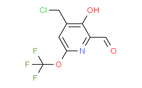 AM46482 | 1804481-62-6 | 4-(Chloromethyl)-3-hydroxy-6-(trifluoromethoxy)pyridine-2-carboxaldehyde