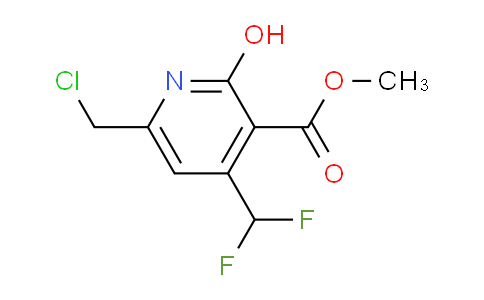 Methyl 6-(chloromethyl)-4-(difluoromethyl)-2-hydroxypyridine-3-carboxylate