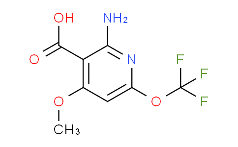 AM46486 | 1804525-00-5 | 2-Amino-4-methoxy-6-(trifluoromethoxy)pyridine-3-carboxylic acid