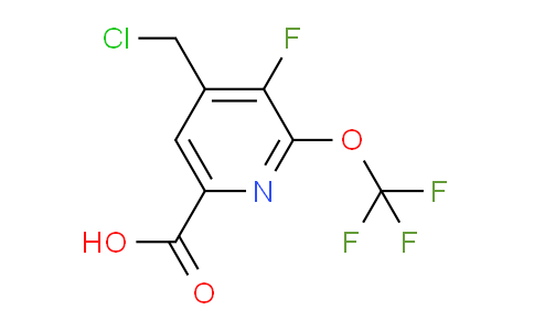 AM46492 | 1804333-71-8 | 4-(Chloromethyl)-3-fluoro-2-(trifluoromethoxy)pyridine-6-carboxylic acid