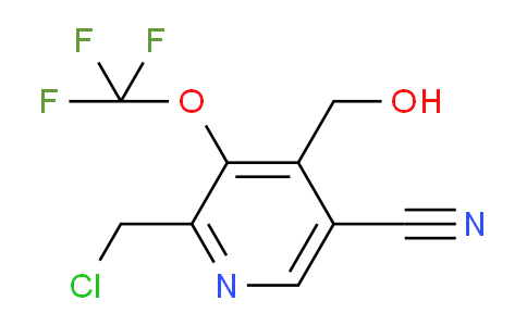 AM46493 | 1804323-41-8 | 2-(Chloromethyl)-5-cyano-3-(trifluoromethoxy)pyridine-4-methanol