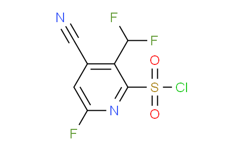 AM46502 | 1806845-78-2 | 4-Cyano-3-(difluoromethyl)-6-fluoropyridine-2-sulfonyl chloride