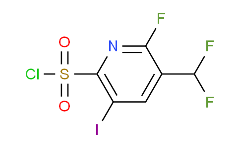 AM46511 | 1805046-09-6 | 3-(Difluoromethyl)-2-fluoro-5-iodopyridine-6-sulfonyl chloride