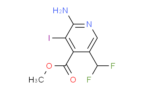 AM46519 | 1806790-09-9 | Methyl 2-amino-5-(difluoromethyl)-3-iodopyridine-4-carboxylate