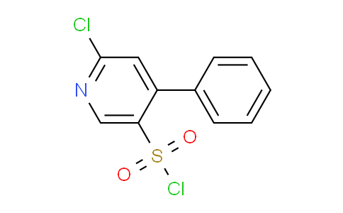 2-Chloro-4-phenylpyridine-5-sulfonyl chloride