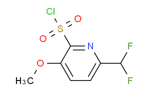6-(Difluoromethyl)-3-methoxypyridine-2-sulfonyl chloride