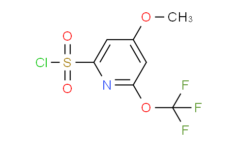 AM46536 | 1806092-26-1 | 4-Methoxy-2-(trifluoromethoxy)pyridine-6-sulfonyl chloride