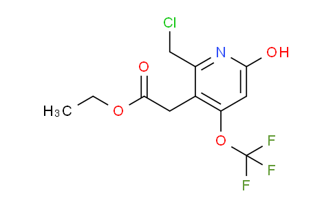 AM46538 | 1806024-29-2 | Ethyl 2-(chloromethyl)-6-hydroxy-4-(trifluoromethoxy)pyridine-3-acetate