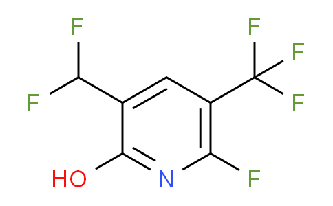 3-(Difluoromethyl)-6-fluoro-2-hydroxy-5-(trifluoromethyl)pyridine