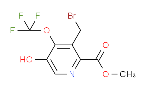 Methyl 3-(bromomethyl)-5-hydroxy-4-(trifluoromethoxy)pyridine-2-carboxylate