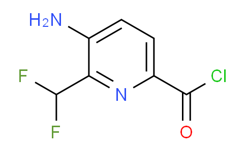 AM46548 | 1805279-12-2 | 3-Amino-2-(difluoromethyl)pyridine-6-carbonyl chloride