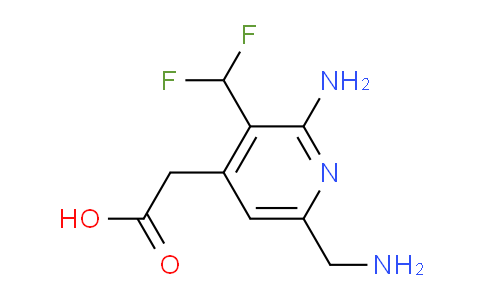 AM46572 | 1805232-48-7 | 2-Amino-6-(aminomethyl)-3-(difluoromethyl)pyridine-4-acetic acid