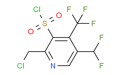 AM46573 | 1361493-21-1 | 2-(Chloromethyl)-5-(difluoromethyl)-4-(trifluoromethyl)pyridine-3-sulfonyl chloride