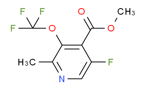 AM46574 | 1806722-94-0 | Methyl 5-fluoro-2-methyl-3-(trifluoromethoxy)pyridine-4-carboxylate
