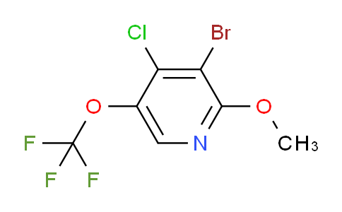 AM46578 | 1806106-55-7 | 3-Bromo-4-chloro-2-methoxy-5-(trifluoromethoxy)pyridine