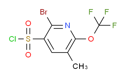 AM46587 | 1803951-78-1 | 2-Bromo-5-methyl-6-(trifluoromethoxy)pyridine-3-sulfonyl chloride