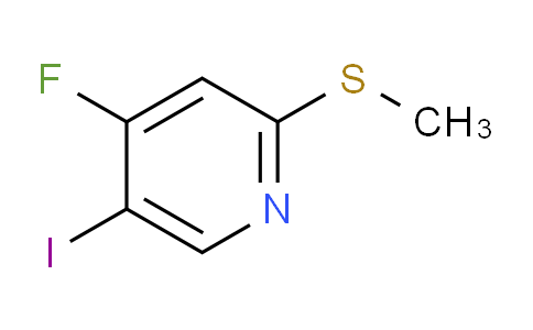 AM46590 | 1806570-41-1 | 4-Fluoro-5-iodo-2-(methylthio)pyridine