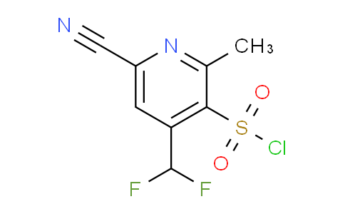 AM46600 | 1807155-40-3 | 6-Cyano-4-(difluoromethyl)-2-methylpyridine-3-sulfonyl chloride