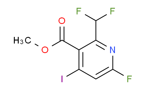 AM46610 | 1806928-75-5 | Methyl 2-(difluoromethyl)-6-fluoro-4-iodopyridine-3-carboxylate