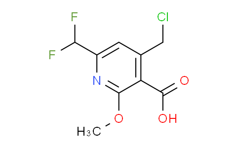 AM46616 | 1361921-25-6 | 4-(Chloromethyl)-6-(difluoromethyl)-2-methoxypyridine-3-carboxylic acid
