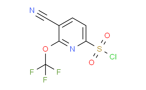 AM46617 | 1804468-90-3 | 3-Cyano-2-(trifluoromethoxy)pyridine-6-sulfonyl chloride