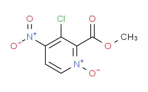 3-Chloro-2-(methoxycarbonyl)-4-nitropyridine 1-oxide