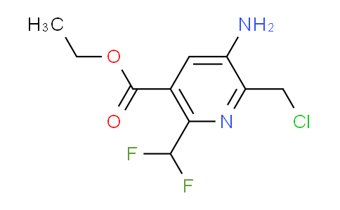 AM46626 | 1804723-12-3 | Ethyl 3-amino-2-(chloromethyl)-6-(difluoromethyl)pyridine-5-carboxylate