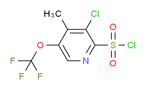 AM46627 | 1803693-73-3 | 3-Chloro-4-methyl-5-(trifluoromethoxy)pyridine-2-sulfonyl chloride