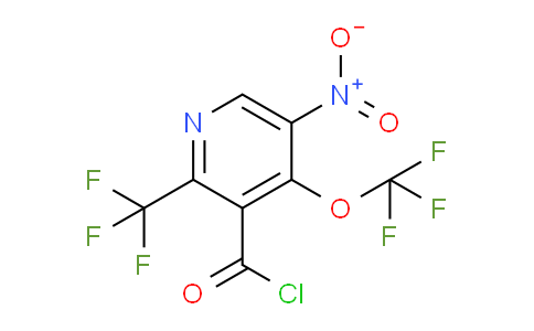 AM46630 | 1806776-64-6 | 5-Nitro-4-(trifluoromethoxy)-2-(trifluoromethyl)pyridine-3-carbonyl chloride