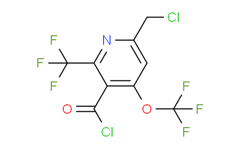 AM46649 | 1803995-56-3 | 6-(Chloromethyl)-4-(trifluoromethoxy)-2-(trifluoromethyl)pyridine-3-carbonyl chloride