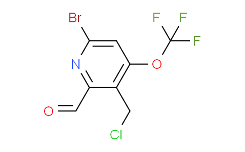 AM46651 | 1804655-46-6 | 6-Bromo-3-(chloromethyl)-4-(trifluoromethoxy)pyridine-2-carboxaldehyde