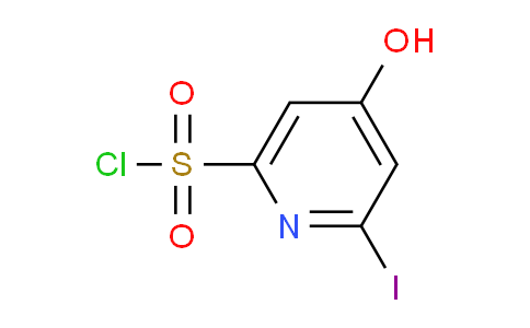 4-Hydroxy-2-iodopyridine-6-sulfonyl chloride