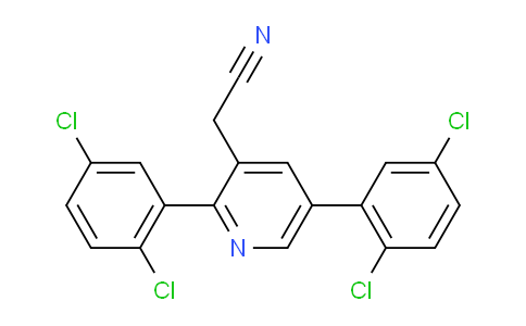 AM46670 | 1361773-23-0 | 2,5-Bis(2,5-dichlorophenyl)pyridine-3-acetonitrile