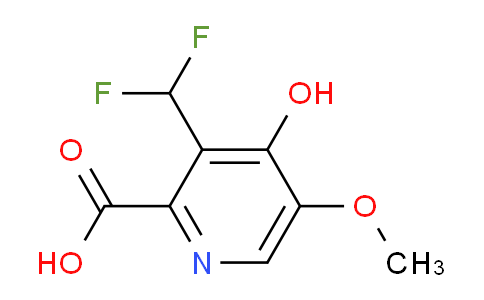 AM46673 | 1806885-33-5 | 3-(Difluoromethyl)-4-hydroxy-5-methoxypyridine-2-carboxylic acid