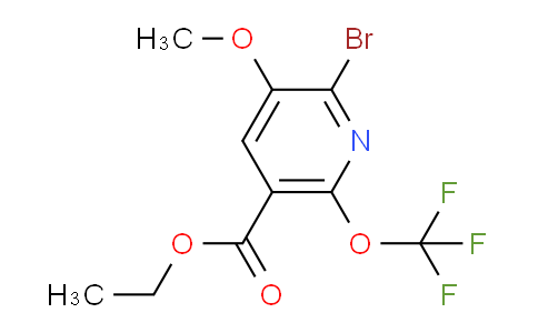 AM46677 | 1806079-91-3 | Ethyl 2-bromo-3-methoxy-6-(trifluoromethoxy)pyridine-5-carboxylate