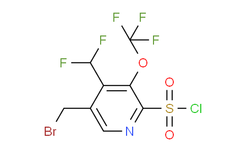 AM46683 | 1805312-33-7 | 5-(Bromomethyl)-4-(difluoromethyl)-3-(trifluoromethoxy)pyridine-2-sulfonyl chloride