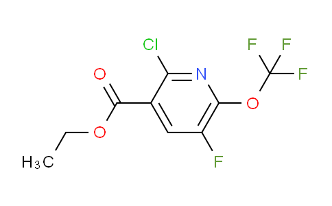 AM46685 | 1803927-89-0 | Ethyl 2-chloro-5-fluoro-6-(trifluoromethoxy)pyridine-3-carboxylate