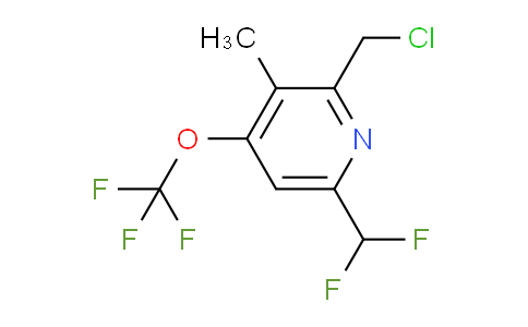 AM46696 | 1361851-02-6 | 2-(Chloromethyl)-6-(difluoromethyl)-3-methyl-4-(trifluoromethoxy)pyridine