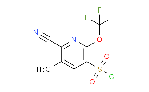 AM46699 | 1804343-55-2 | 2-Cyano-3-methyl-6-(trifluoromethoxy)pyridine-5-sulfonyl chloride