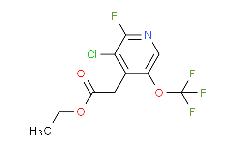 AM46708 | 1804768-43-1 | Ethyl 3-chloro-2-fluoro-5-(trifluoromethoxy)pyridine-4-acetate