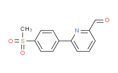 6-(4-(Methylsulfonyl)phenyl)picolinaldehyde