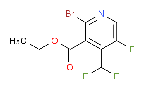 AM46720 | 1806906-45-5 | Ethyl 2-bromo-4-(difluoromethyl)-5-fluoropyridine-3-carboxylate