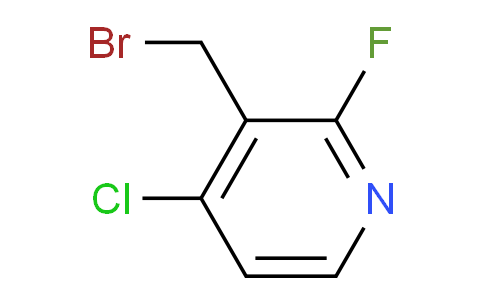 3-Bromomethyl-4-chloro-2-fluoropyridine