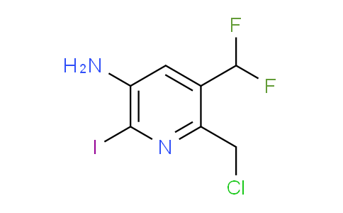 AM46740 | 1806893-96-8 | 5-Amino-2-(chloromethyl)-3-(difluoromethyl)-6-iodopyridine