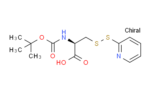 AM46746 | 117310-07-3 | N-(tert-Butoxycarbonyl)-S-(pyridin-2-ylthio)-L-cysteine
