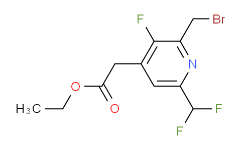 AM46754 | 1805199-00-1 | Ethyl 2-(bromomethyl)-6-(difluoromethyl)-3-fluoropyridine-4-acetate